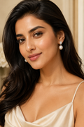 Izzari Étoile Diamond Drop Stud Earrings