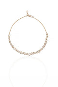 Multi Shape Bezelled Necklace - H