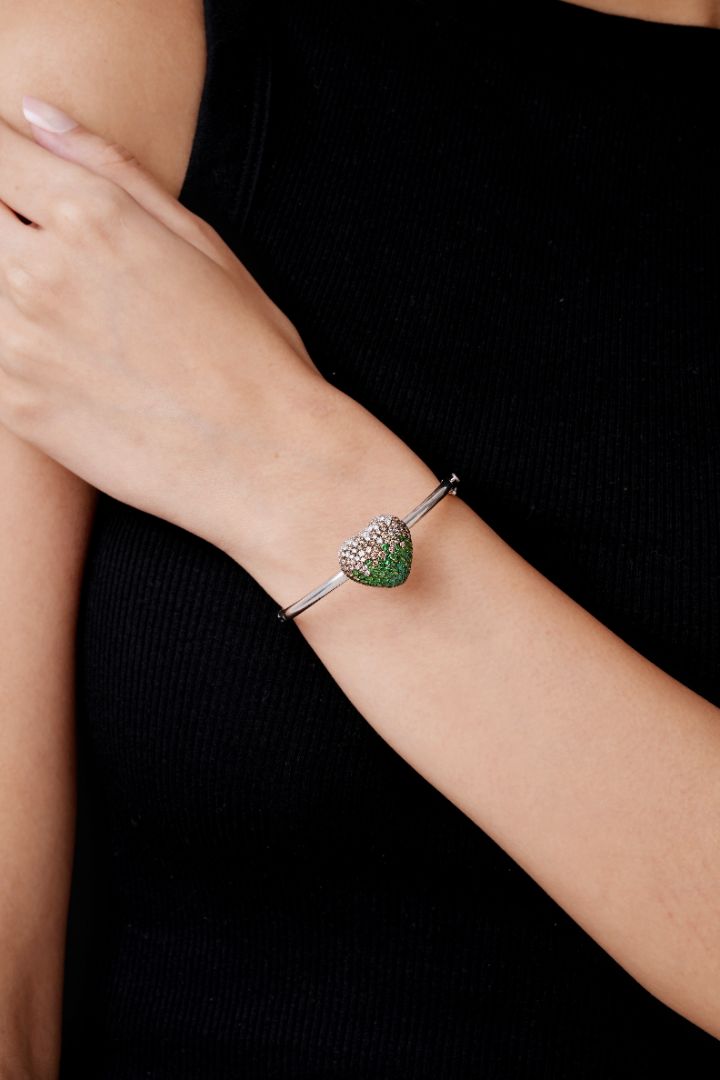 Disco Heart Garden Bracelet