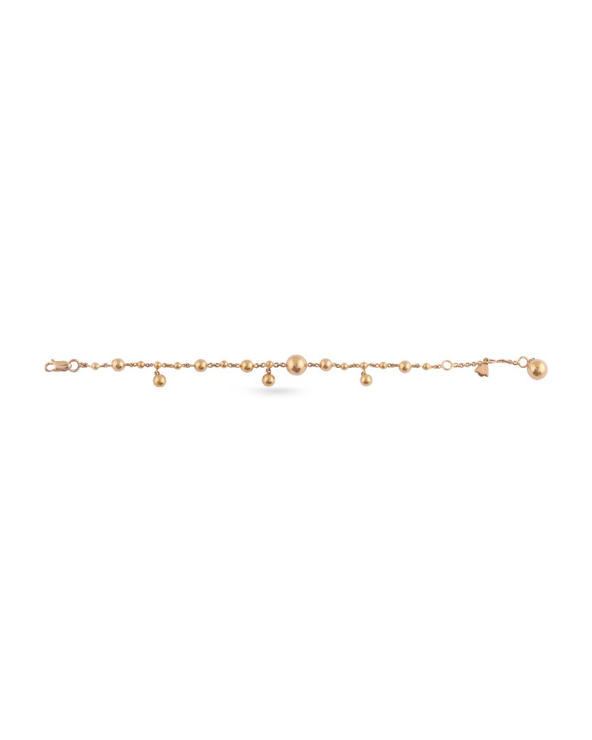 BUBBLE GOLDEN BALL BRACELET