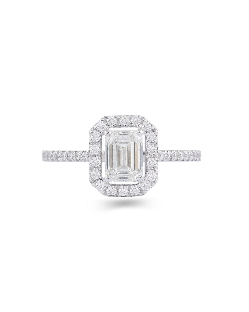 Asterica Solitaire Ring - Emerald