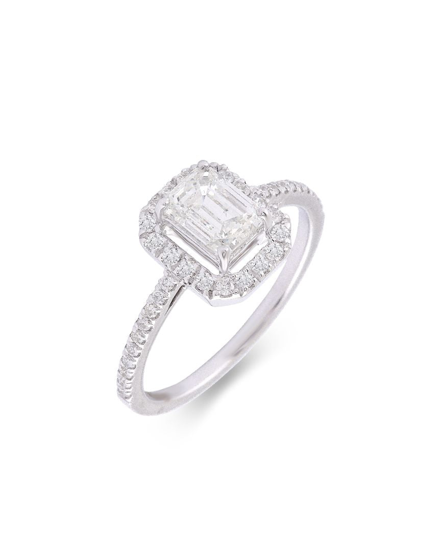 Asterica Solitaire Ring - Emerald