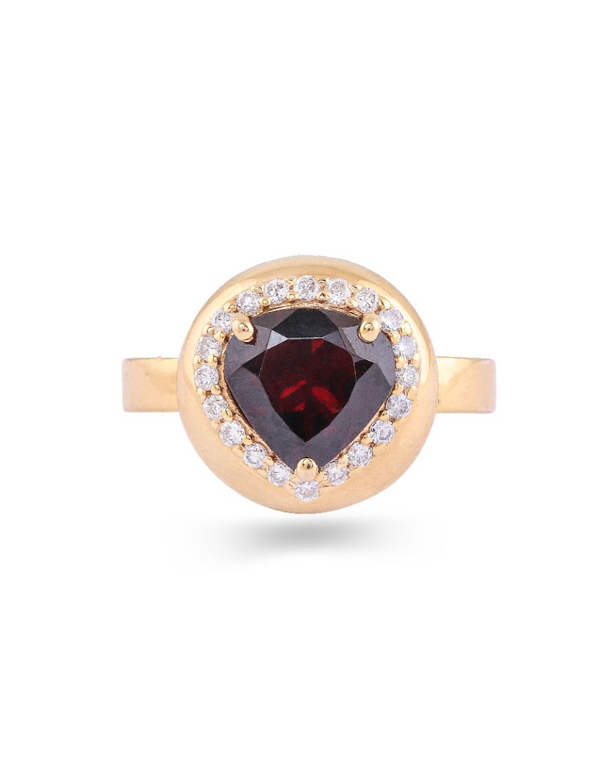Bubble Garnett Ring