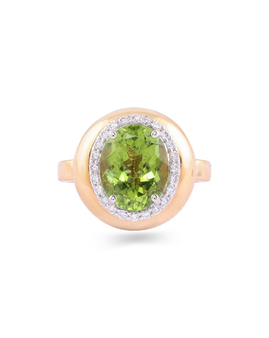 Bubble Paridot Ring