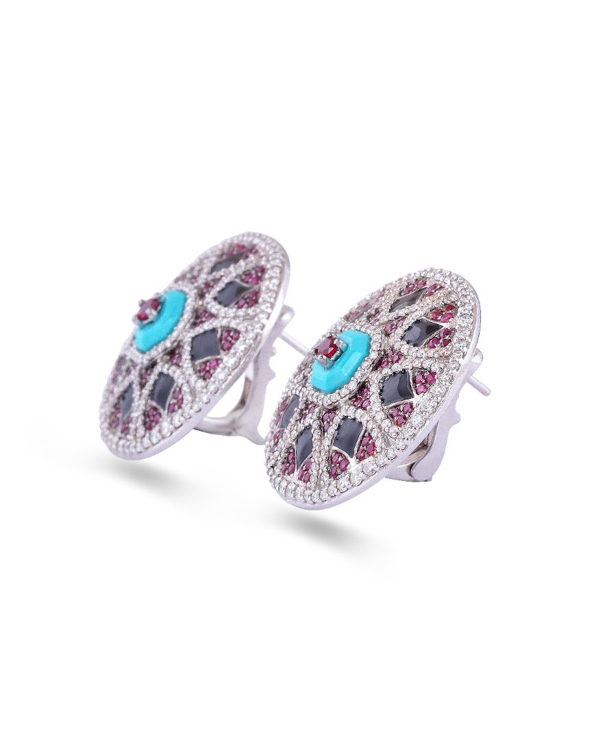 Hue Turquoise Earrings