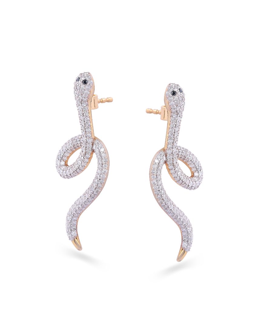 FERAL SNAKE EARRING