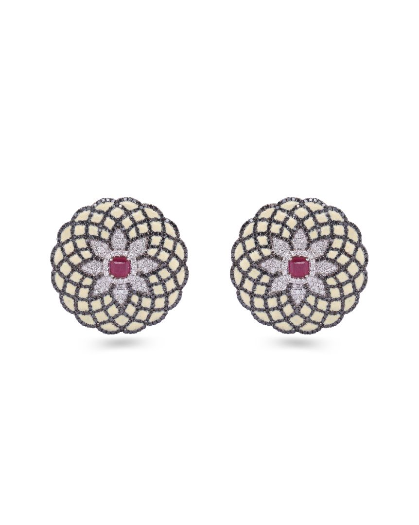 Hue Mandala Earrings