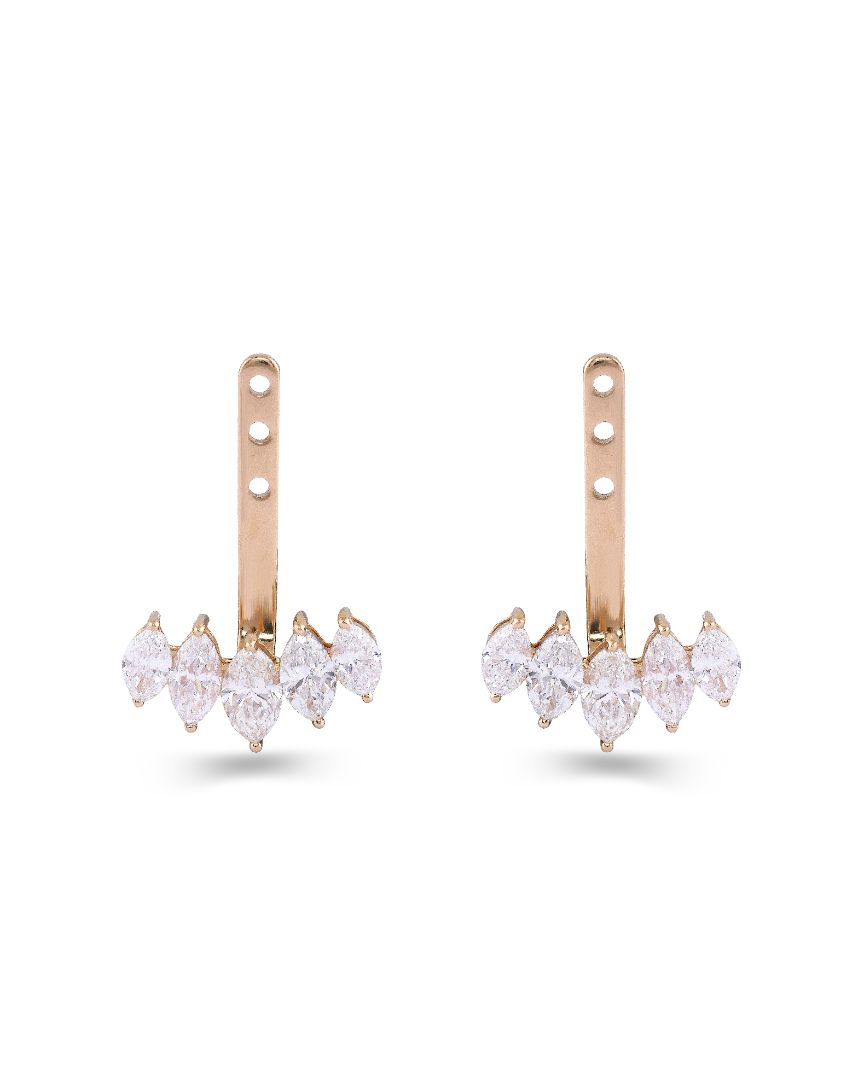 Tiara Marquis Earrings