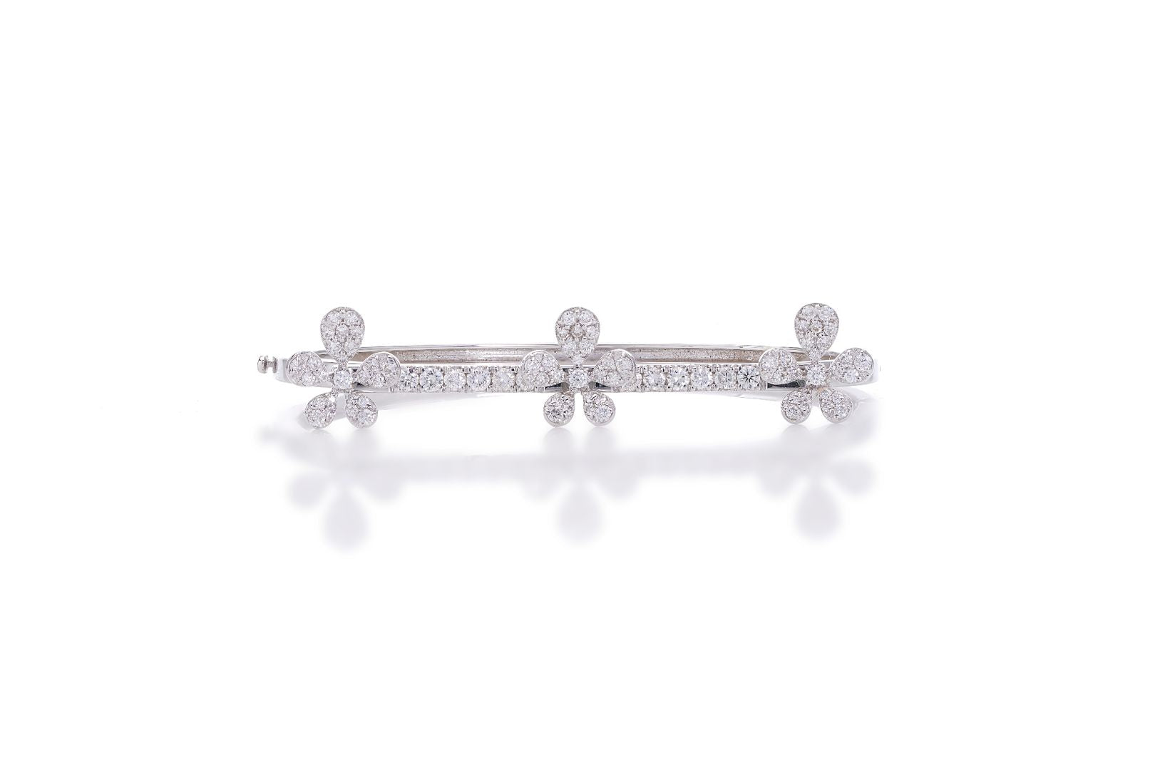 Jasmine Bracelet - White Gold
