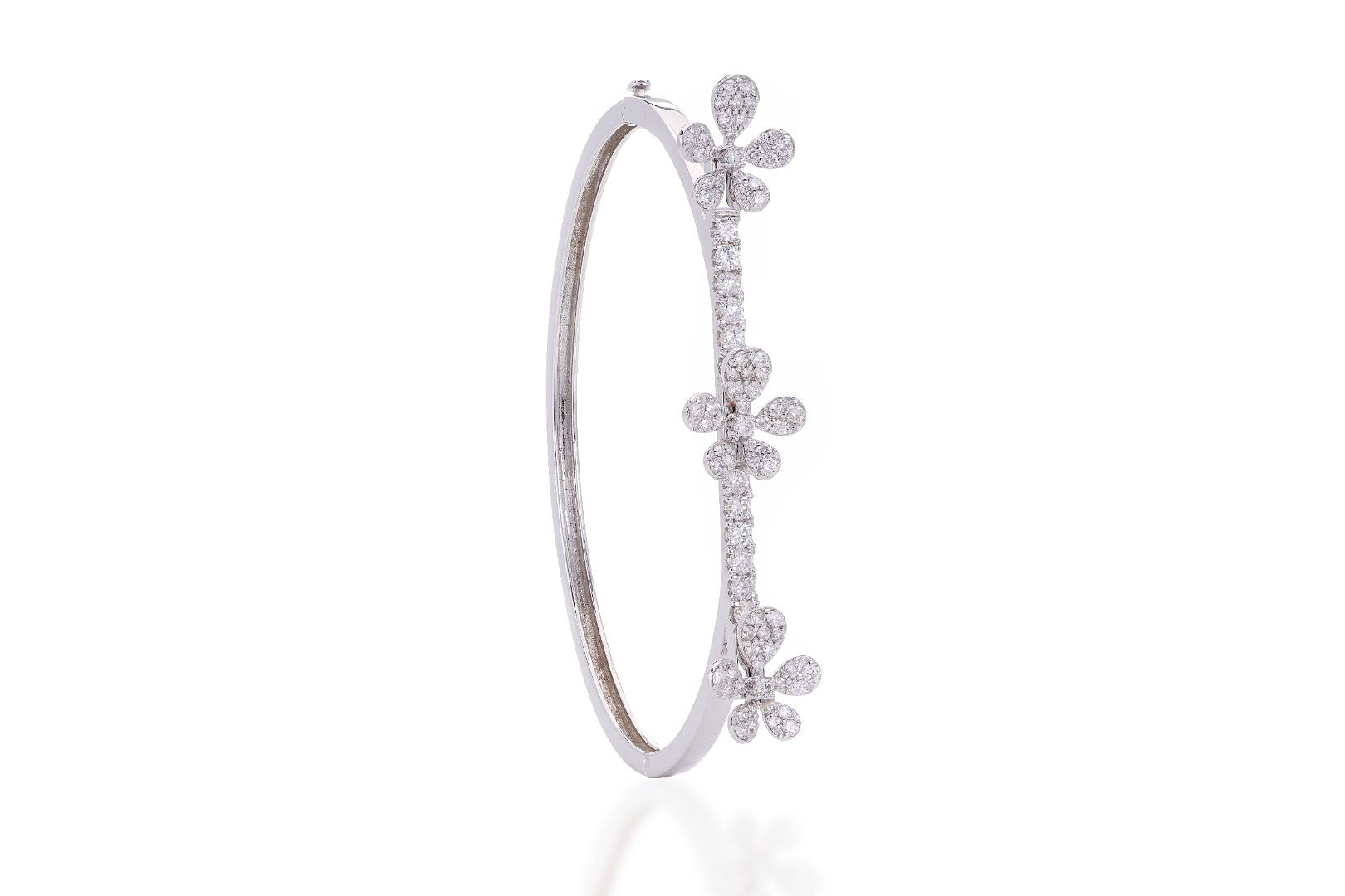 Jasmine Bracelet - White Gold