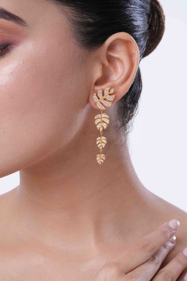 Leafette Hanging Earrings