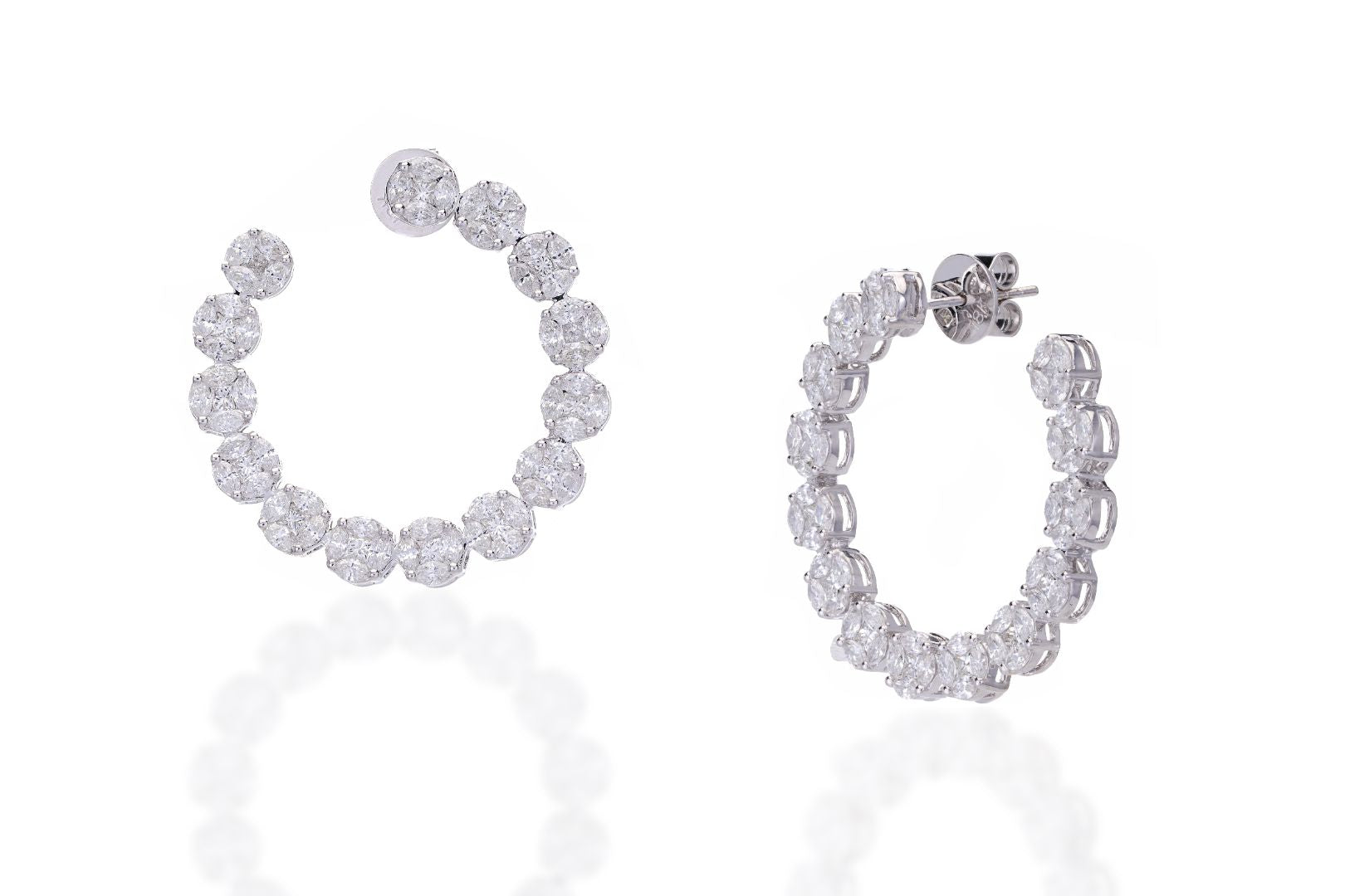 Asterica Illusion Earrings