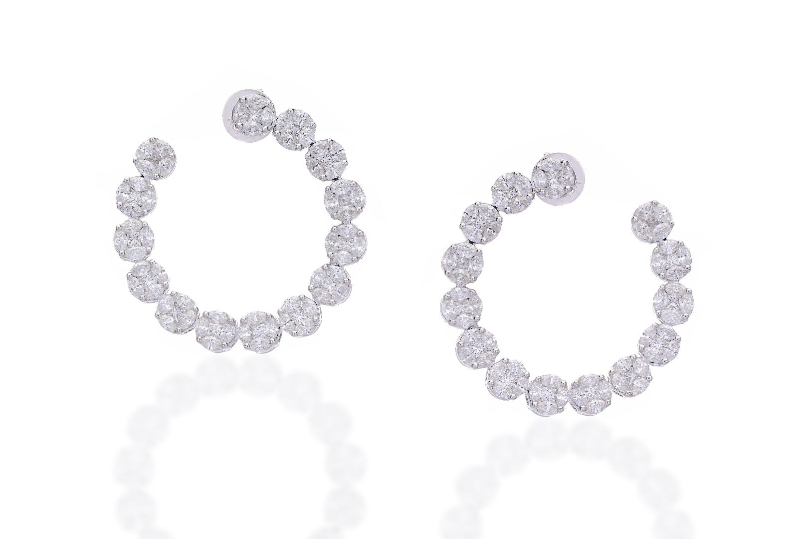 Asterica Illusion Earrings