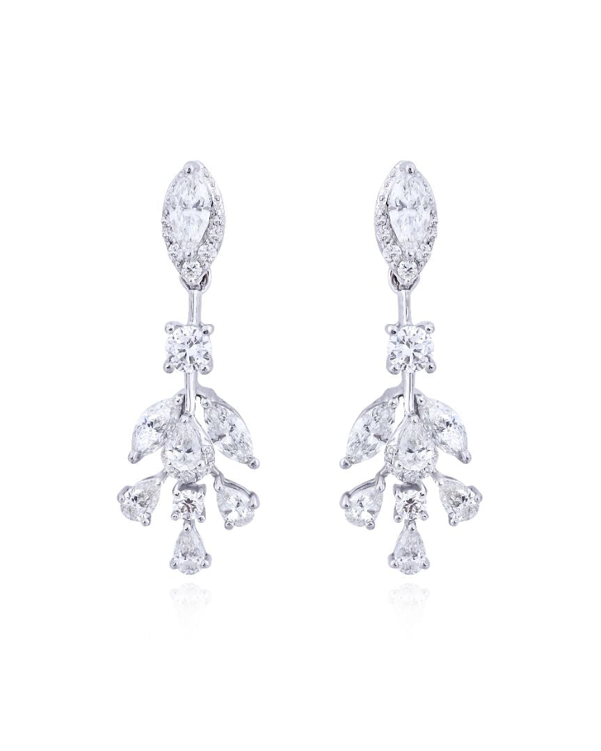 Asterica Pear Fancy Earrings