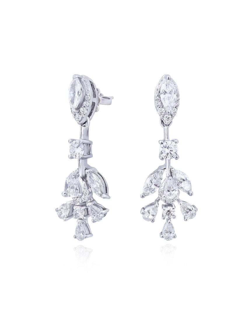 Asterica Pear Fancy Earrings