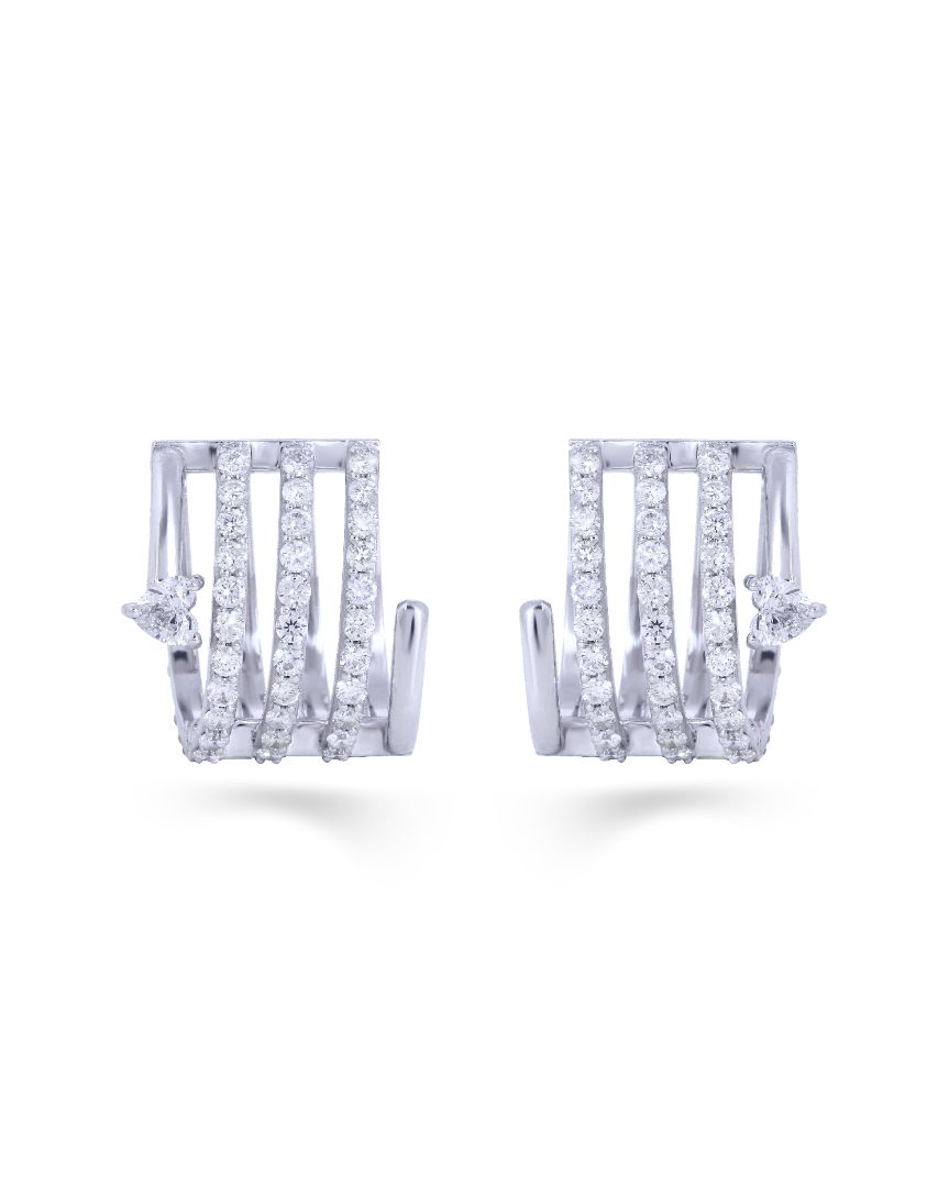 Twin Heart Earrings
