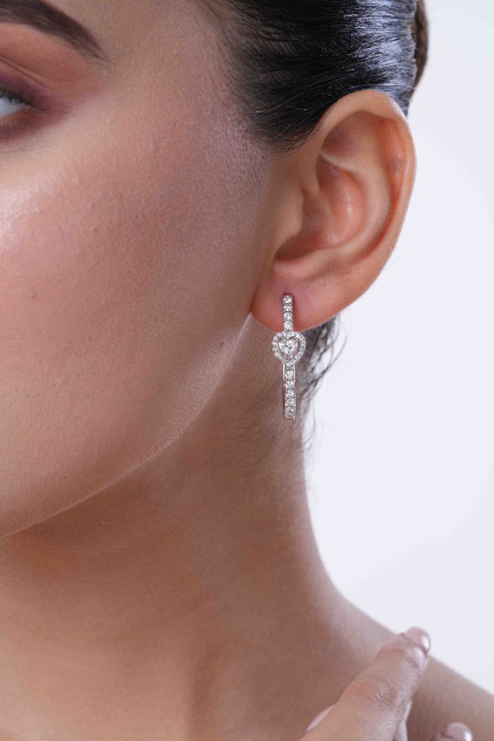 Asterica Heart Earrings