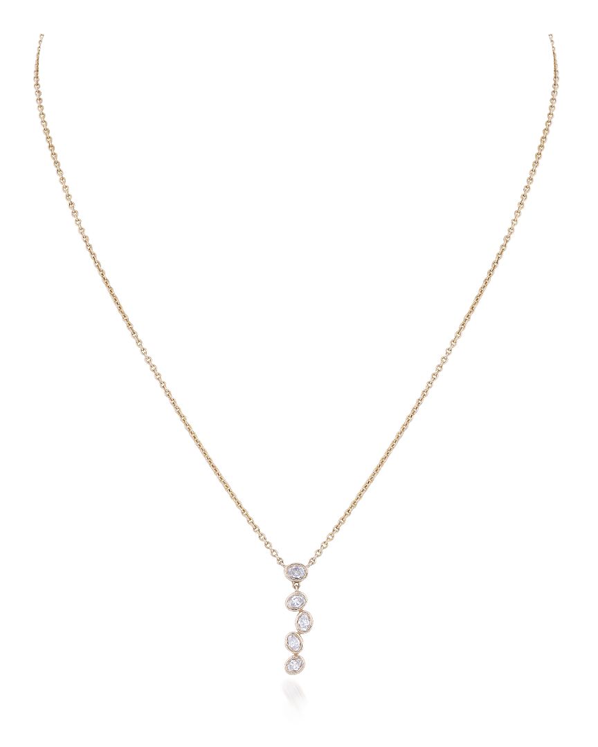 Tiara Oval Bezel Pendant