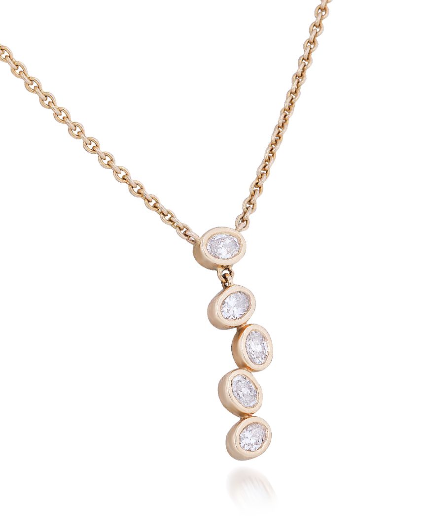 Tiara Oval Bezel Pendant