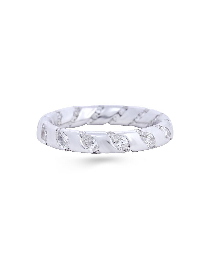 Marquis Eternity Band - White
