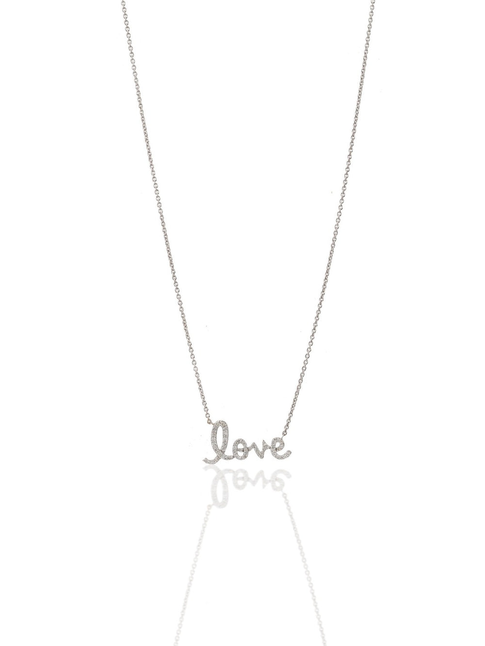 Izzari Minimal Diamond Pendant Necklace in 18K Gold