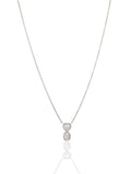 Minimal Diamond Pendant Necklace in 14K Gold