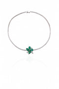 Emerald Clover Diamond Necklace in 18K Gold | Luxury Fine Jewellery