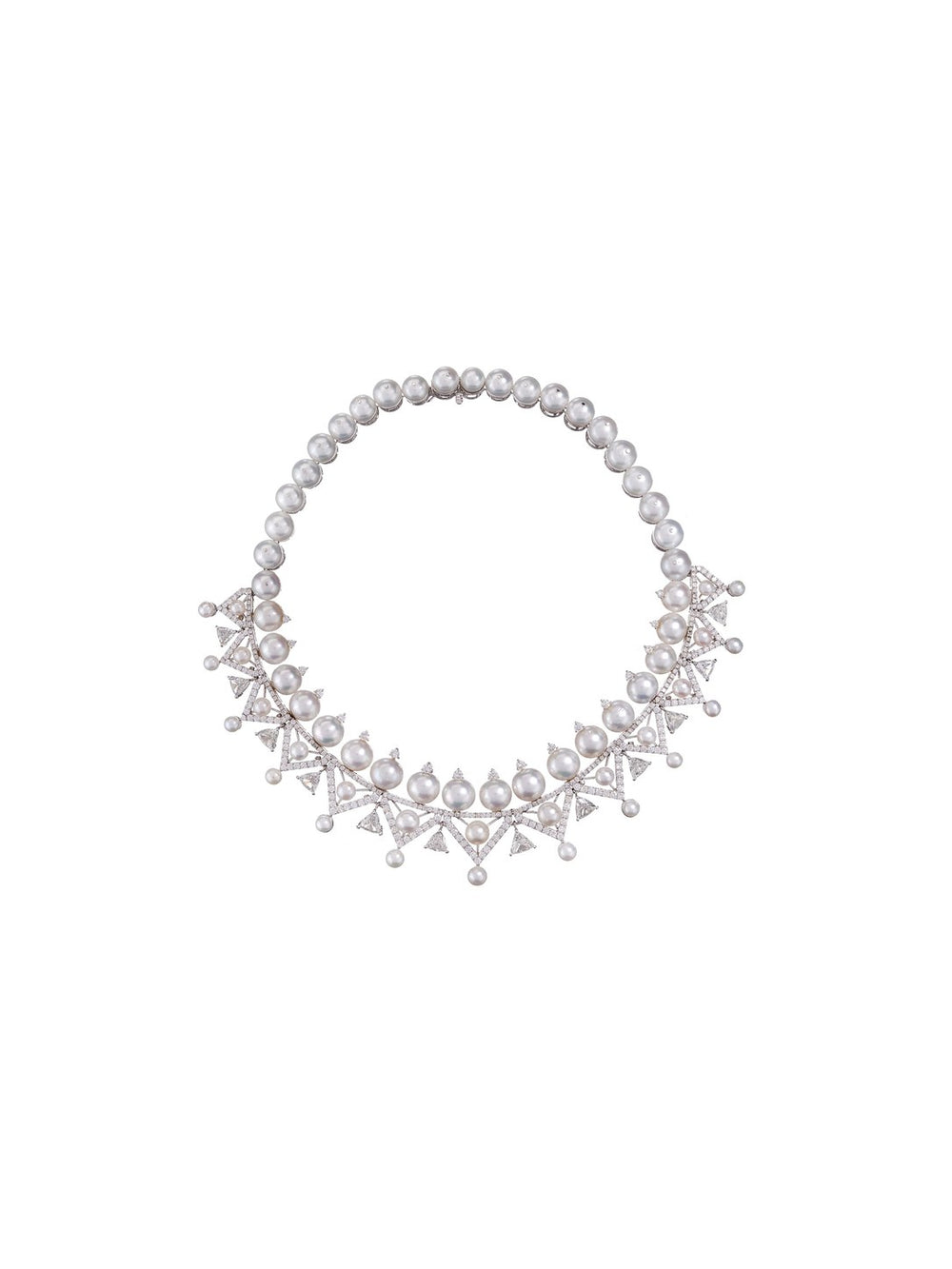 Grand Diamond Couture Necklace in 18K Gold
