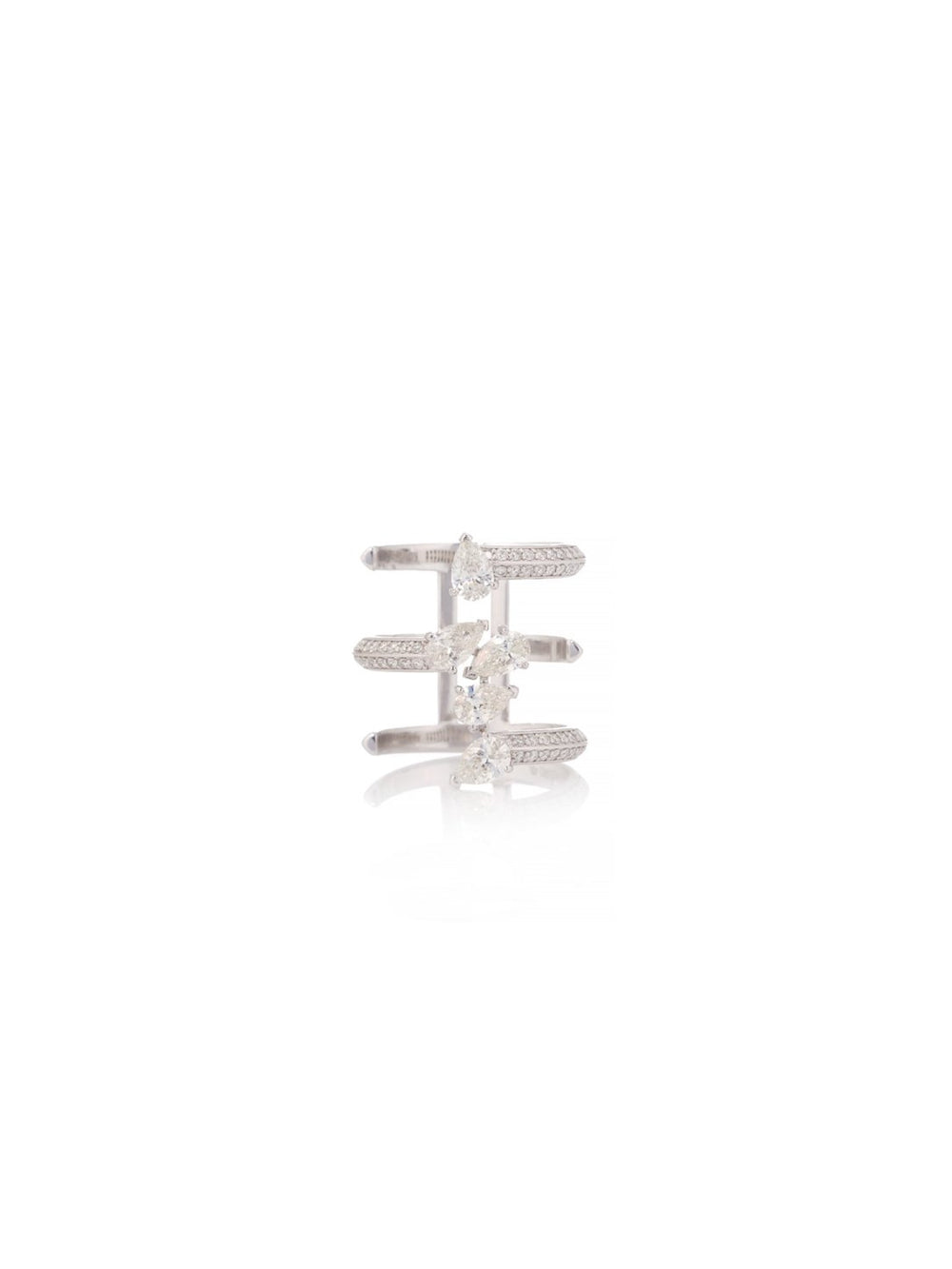 Aurelia Pear Diamond Ring