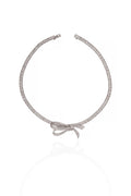 Élan Bow Diamond Collar Necklace in 18K Gold | Luxury Fine Jewellery