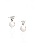 Izzari Étoile Diamond Drop Stud Earrings