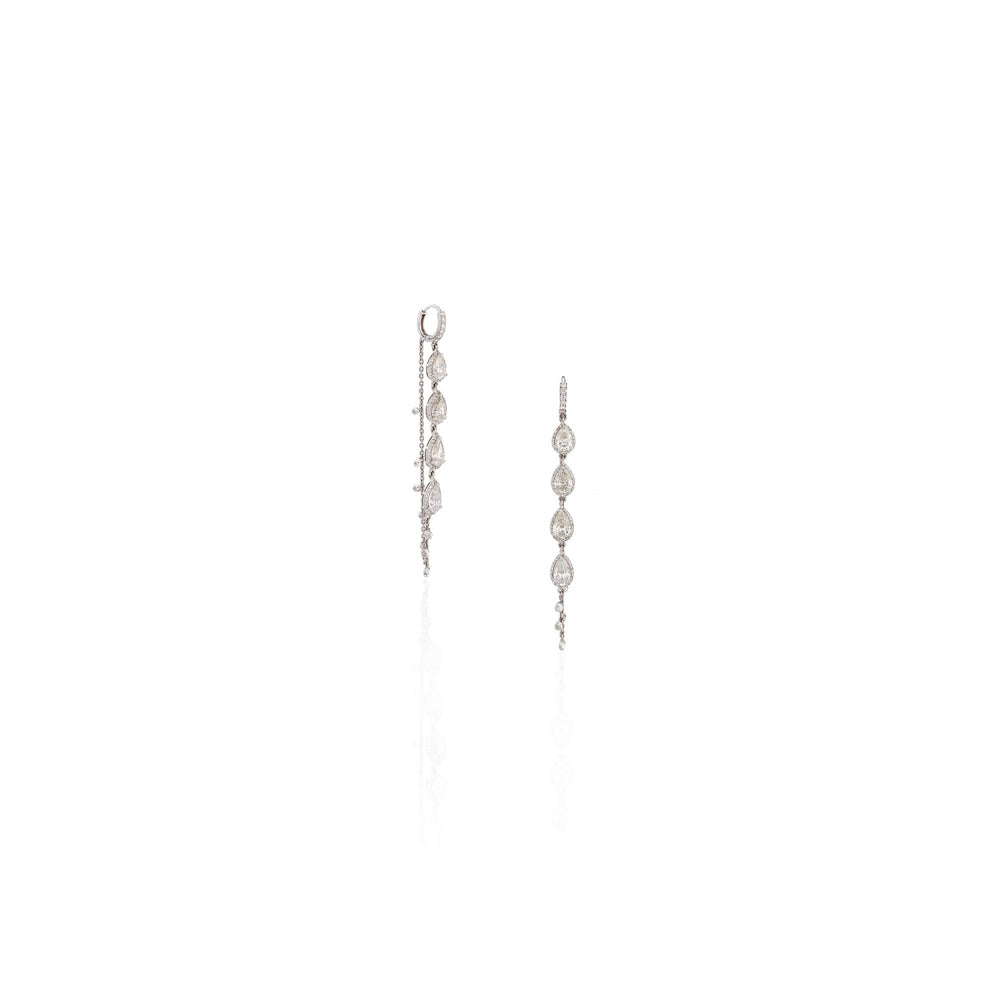 Izzari Elara Diamond Drop Earrings