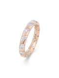 18K Yellow Gold Diamond Eternity Band