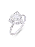 Asterica Trillion Solitaire Ring