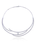 Éclipse Diamond Collar Necklace in 18K Gold | Luxury Fine Jewellery