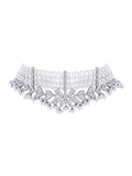 LaJoya Crescent Diamond Necklace in 18K Gold
