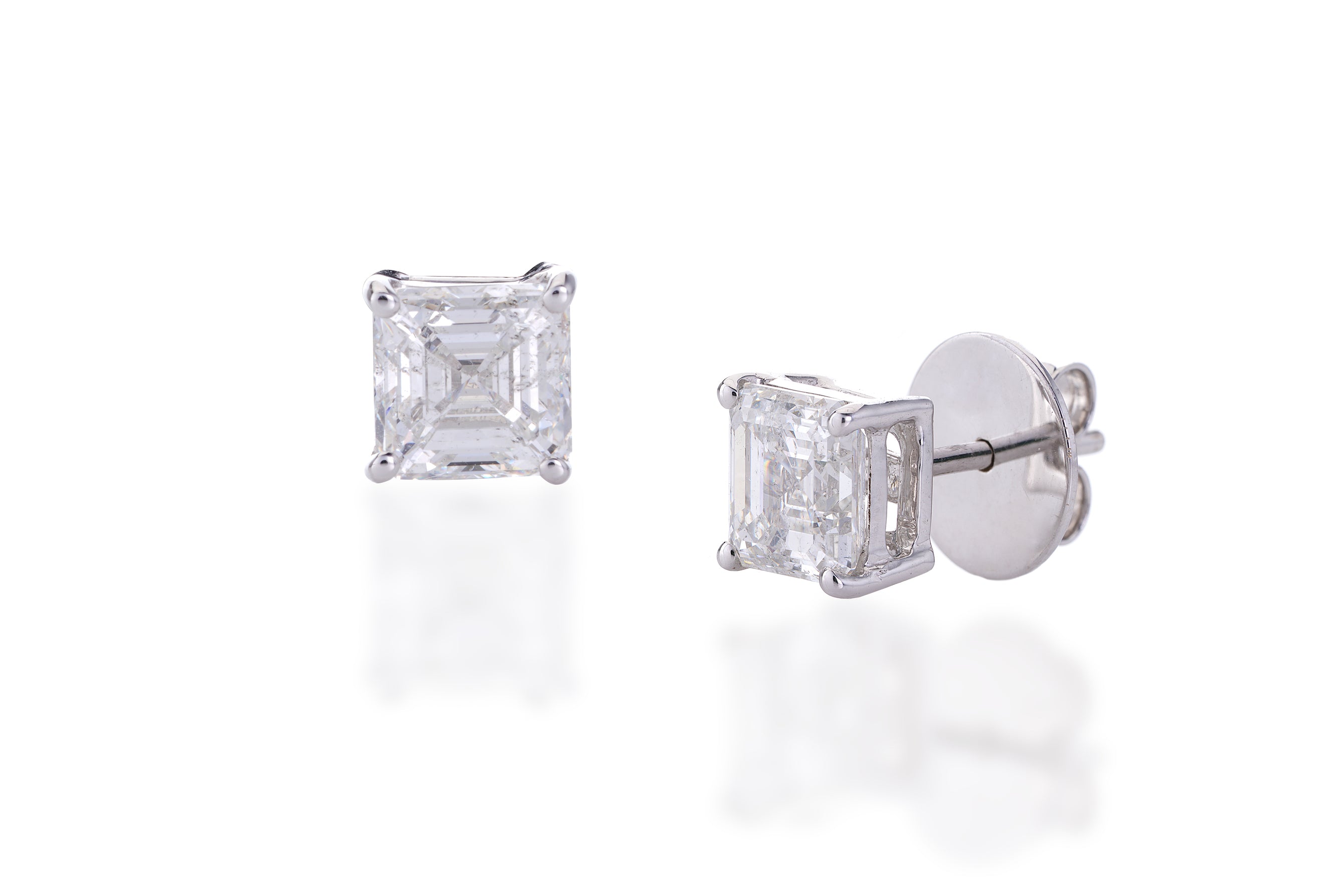 ASTERICA ASCHER SOLITAIRE EARRING