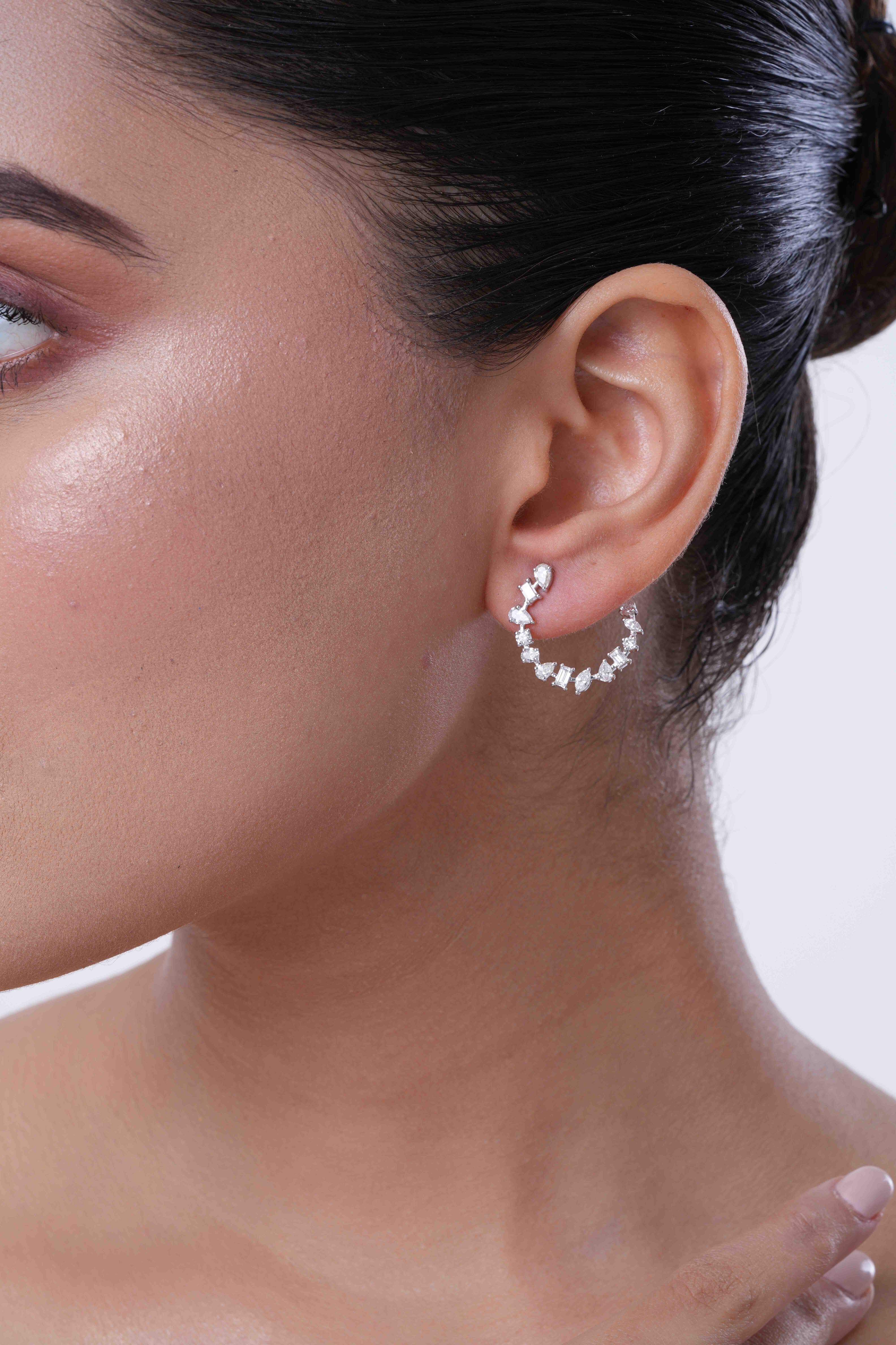 ASTERICA MULTI SHAPE EARRING