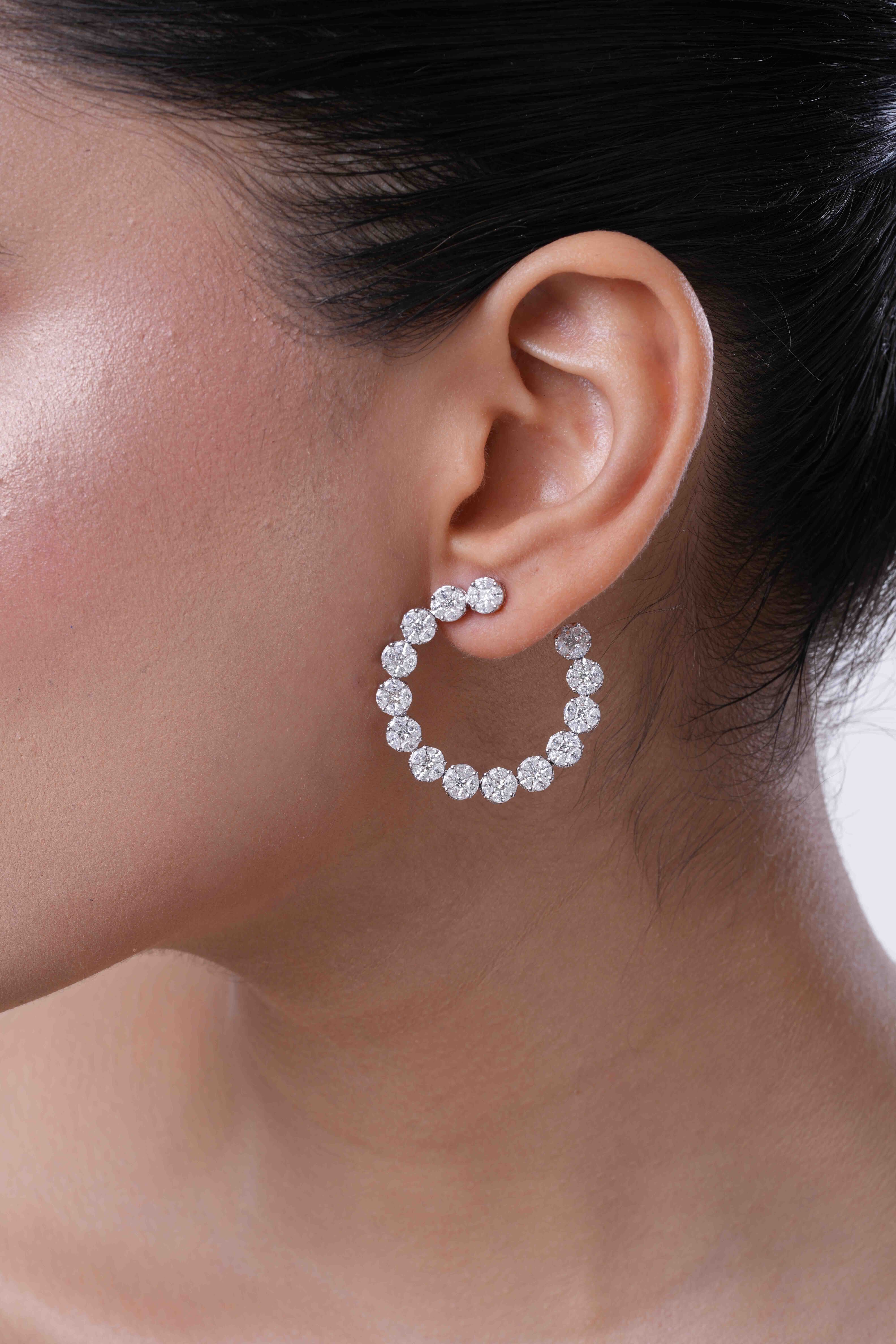 ASTERICA ILLUSION EARRING