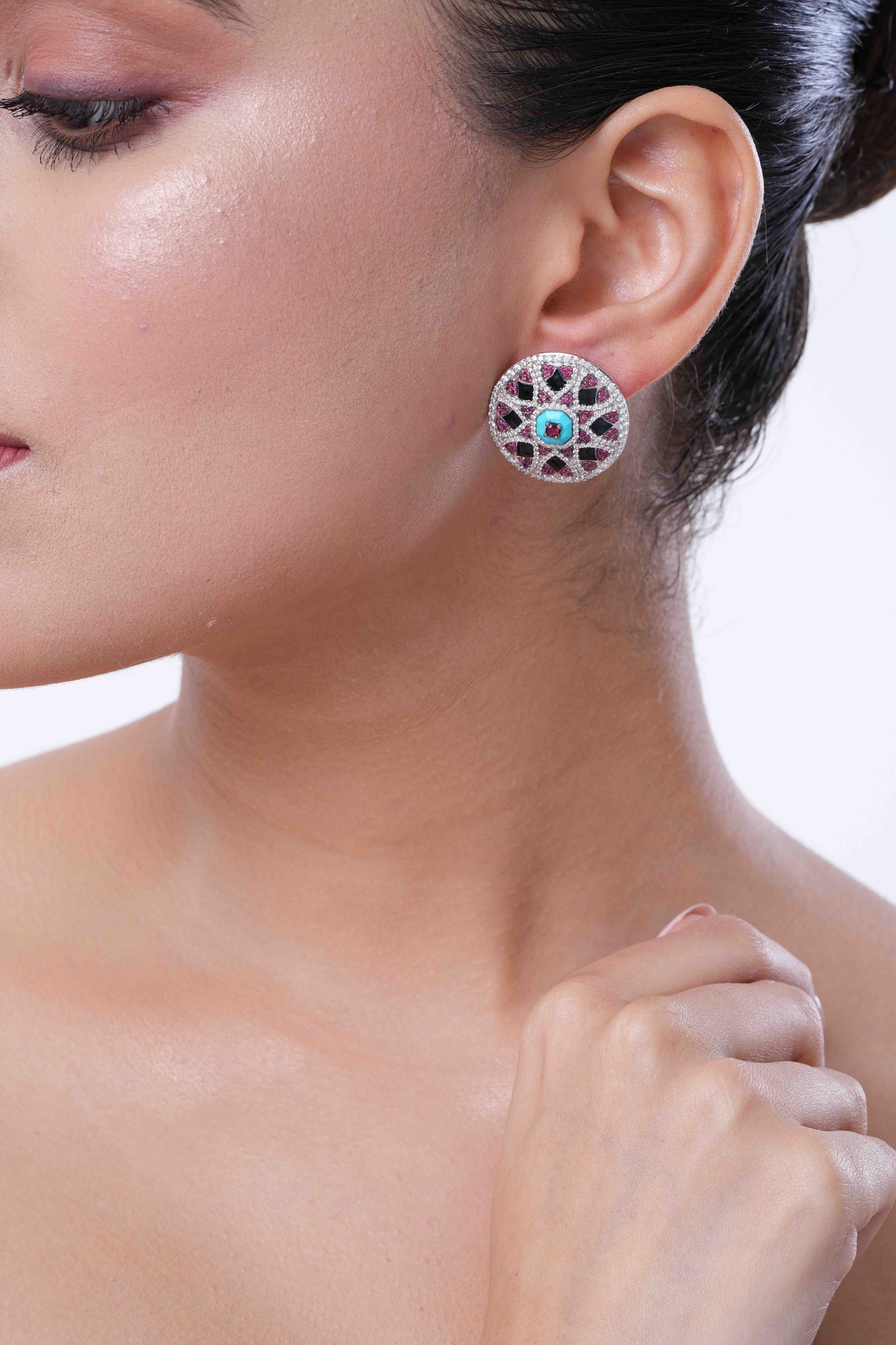 HUE TURQUOISE EARRING