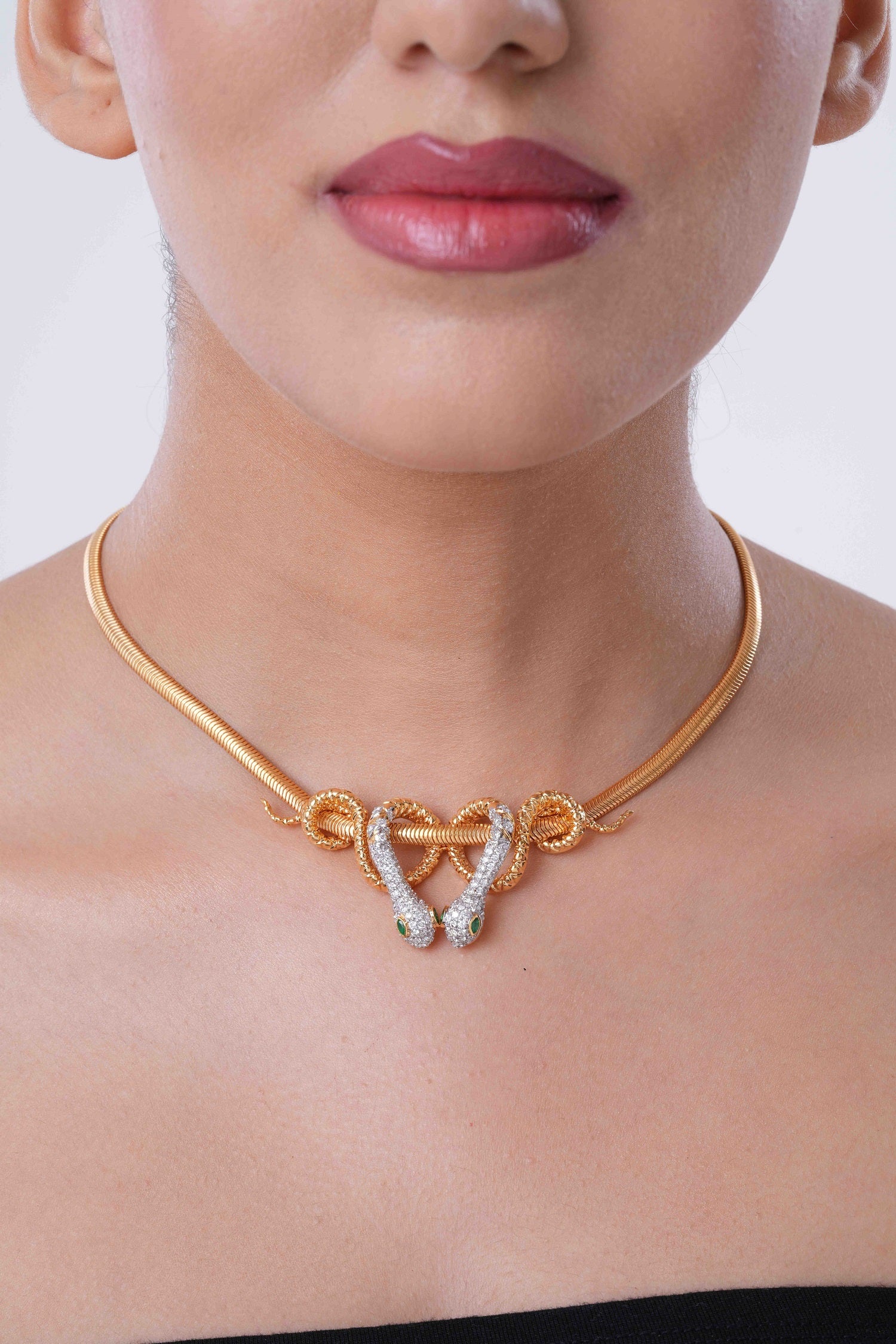 FERAL DUO SNAKE NECKLACE