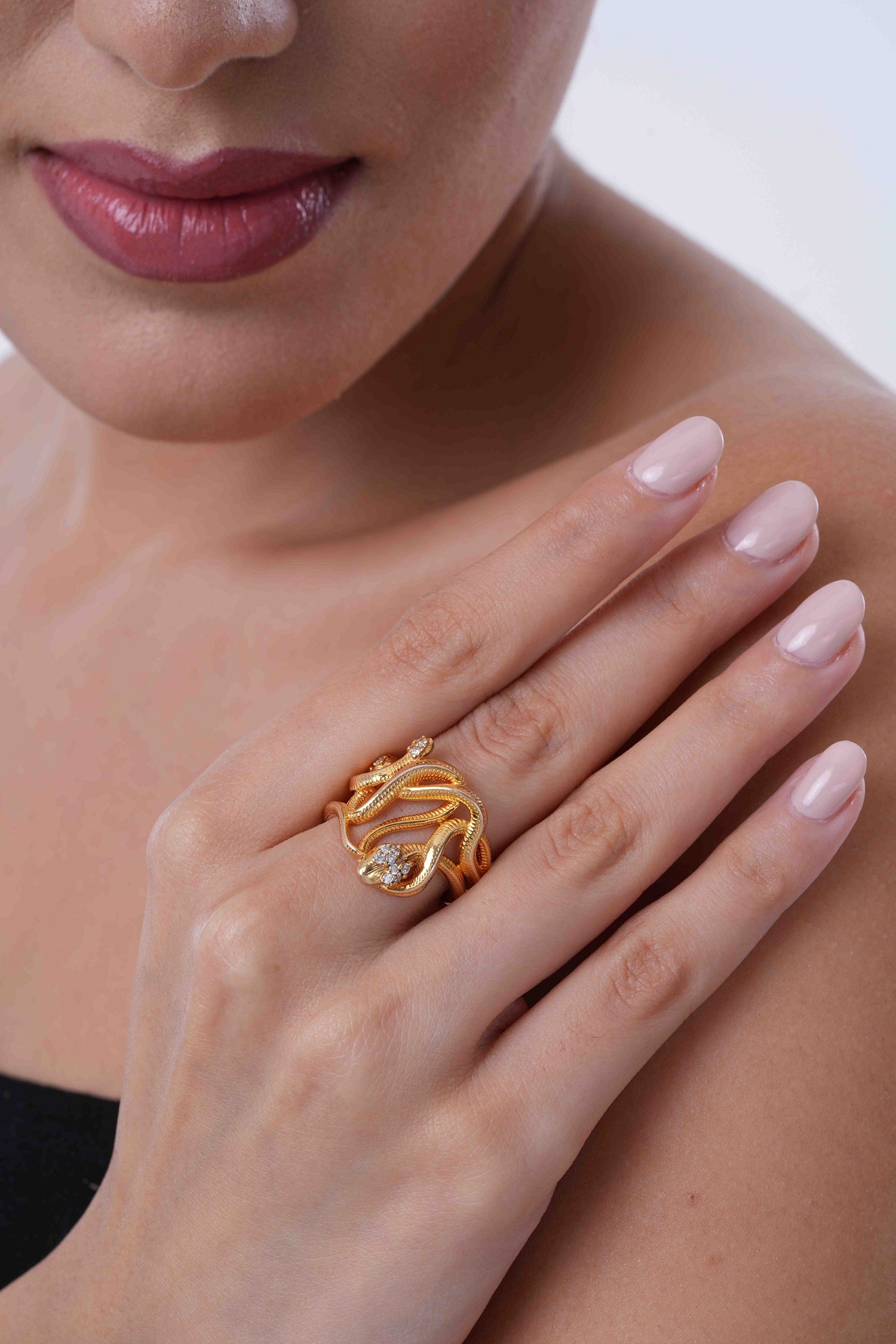 FERAL TANGLED SNAKE RING