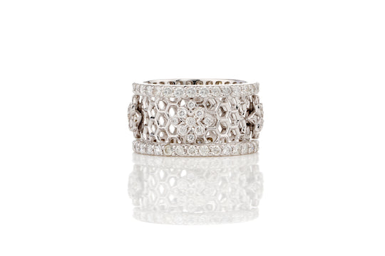 Aurelia Prism Diamond Ring