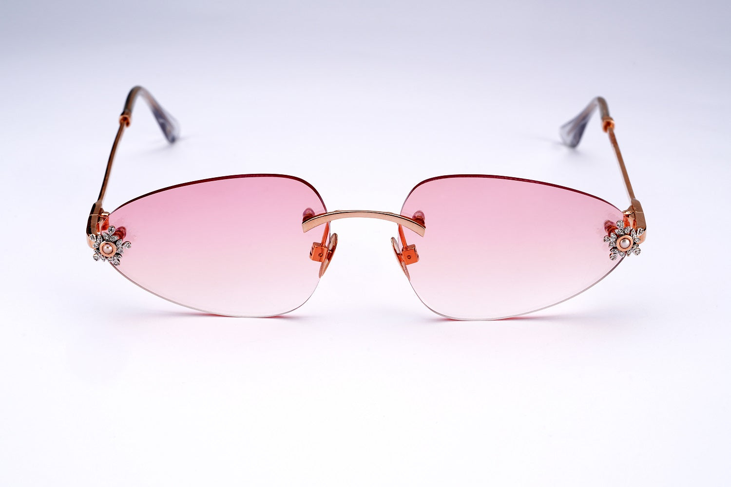 AURA PINK CATEYE GLASSES