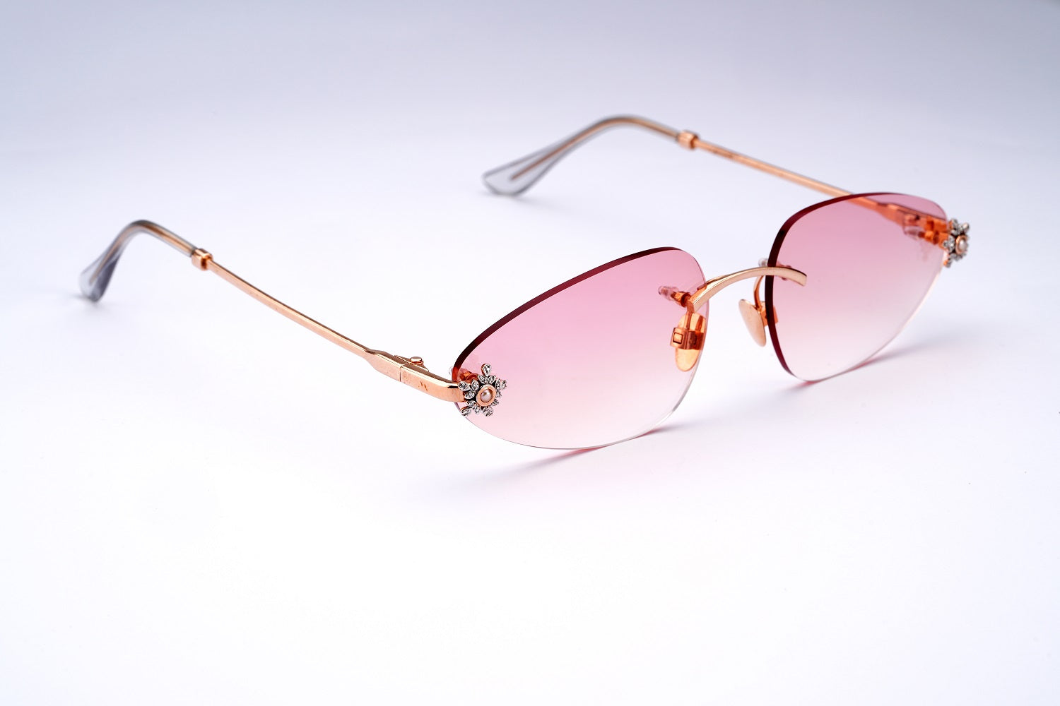 AURA PINK CATEYE GLASSES