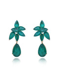Izzari Verde Royale Emerald Drop Earrings