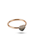 Sweet Disco Ombre Diamond Ring in 18K Gold