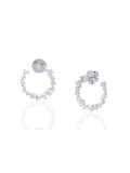 Izzari Éclat Diamond Hoop Earrings