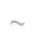 Diamond Wave Eternity Ring in 18K White Gold