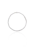 Noir Elegance Diamond Tennis Necklace in 18K Gold | Luxury Fine Jewellery